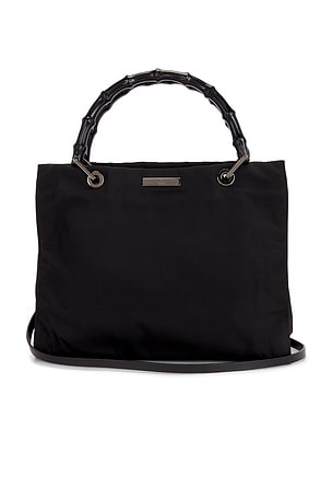 Gucci Bamboo Tote Bag FWRD Renew