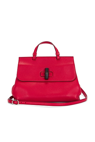 Gucci Bamboo Daily Handbag FWRD Renew