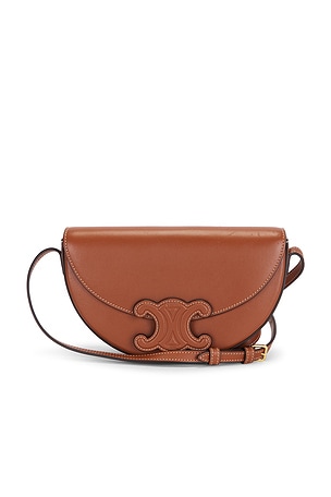 Celine Besace Cuir Triomphe Shoulder Bag FWRD Renew