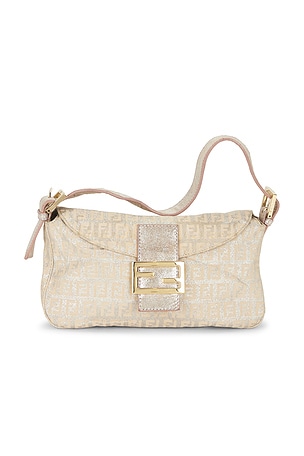 Fendi Zucchino Shoulder Bag FWRD Renew