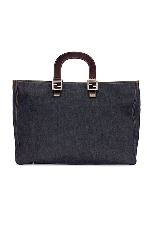 Fendi Denim Handbag FWRD Renew