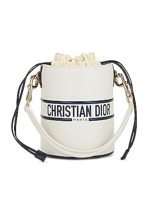 Dior Leather Vibe Bucket Bag FWRD Renew