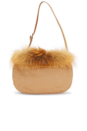 Fendi Fur Shoulder Bag FWRD Renew