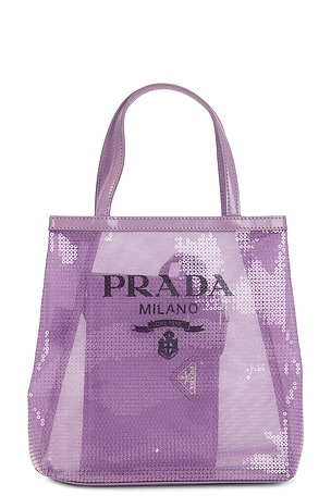 Prada Rete Paillettes Tote Bag FWRD Renew