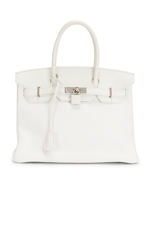 Hermes Taurillon Clemence Birkin 30 Retourne Handbag FWRD Renew