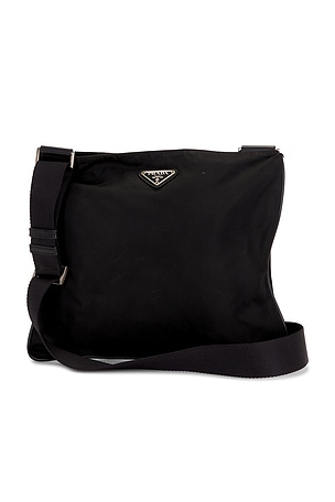 Prada Tessuto Flat Messenger Bag FWRD Renew