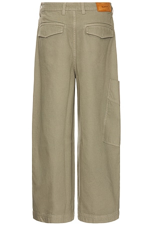 FLANEUR Book Cargo Jeans in Sage