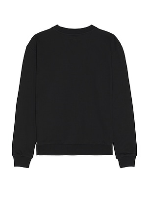 FLANEUR Flower Stalk Sweater in Black