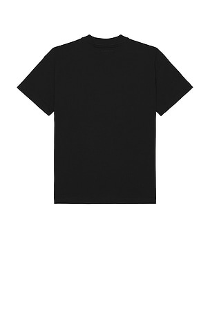 FLANEUR Flower Stalk T-Shirt in Black