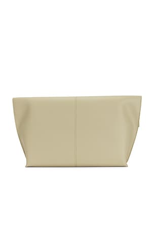 Freja New York Seamed Clutch in Beige