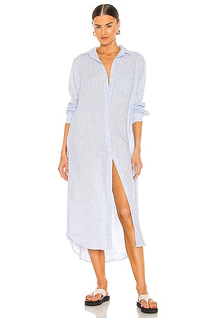 chinese dress ladies Frank & Eileen | Rory Maxi Shirtdress