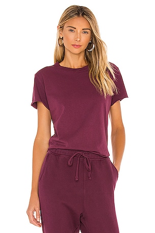 Frank & Eileen Perfect Tee in Plum | REVOLVE