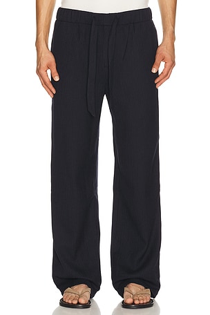 Luan Wood Knitted Relaxed Trouser Frescobol Carioca