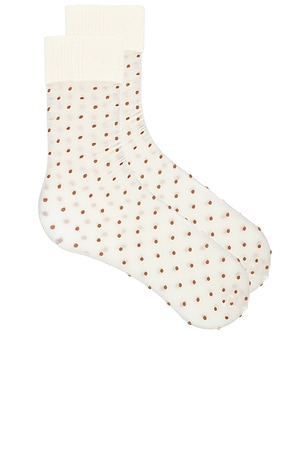 Polka Dot Knee High Tights For Love & Lemons