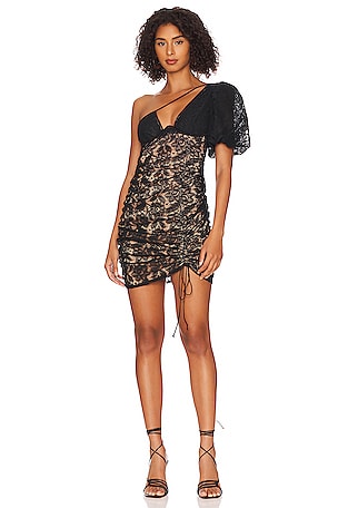 Halle One Shoulder Mini Dress For Love & Lemons