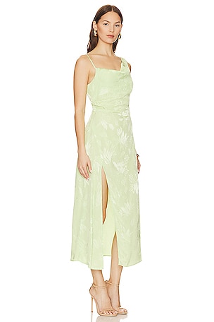 For Love & Lemons Ilana Midi Dress in Sage