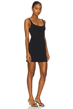 For Love & Lemons Cindy Mini Dress in Black