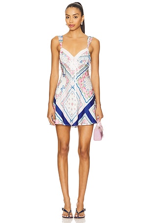 Summer Scarf Mini Dress For Love & Lemons