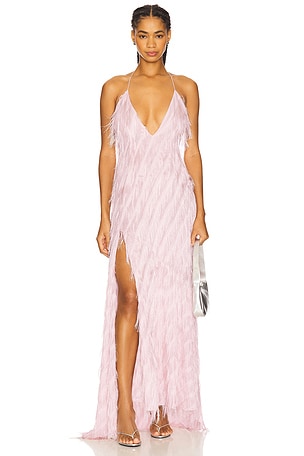 Heidi Fringe Maxi Dress For Love & Lemons