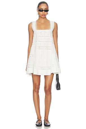 Breezy Cotton Mini Dress For Love & Lemons