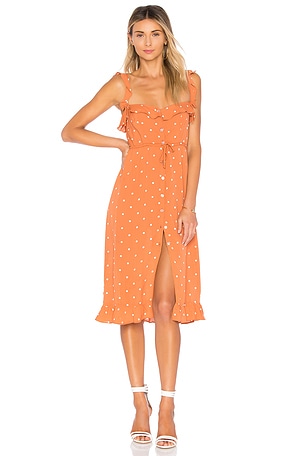 For love and lemons polka dot dress hotsell