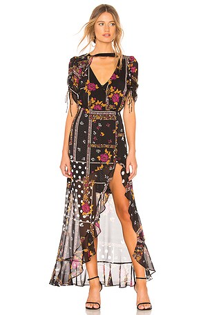 chinese dress ladies For Love & Lemons Emmaline Maxi Dress – Mikinola main image 0