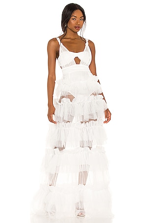 X REVOLVE Tiered Gown For Love & Lemons