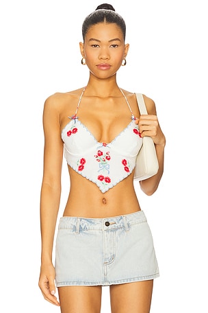 Forget Me Not Bra Top For Love & Lemons