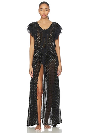 Liz Lurex Dot Robe For Love & Lemons