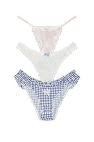 Summer Picnic Panty Pack For Love & Lemons