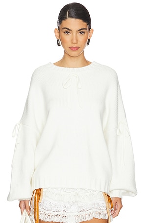 Jardin Oversized Sweater For Love & Lemons