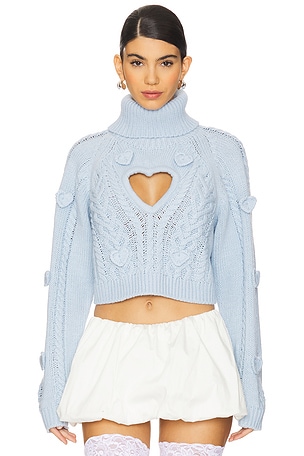 Rebecca Heart Sweater For Love & Lemons