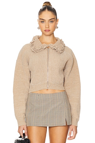 Rey Knit Jacket For Love & Lemons