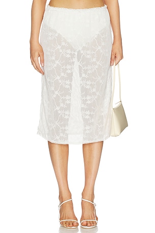 Betty Bouquet Coverup Midi Skirt For Love & Lemons