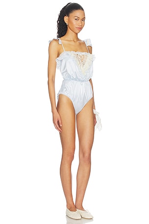 For love & Limóns cleo romper en color bebe azul