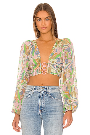 Guinevere Crop Top For Love & Lemons