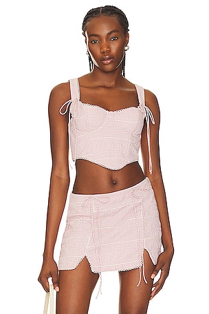 Ali Bustier TopFor Love & Lemons$61