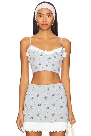 Amalia Knit Crop TopFor Love & Lemons$129NEW