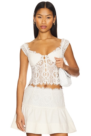 Doily Lace Top For Love & Lemons