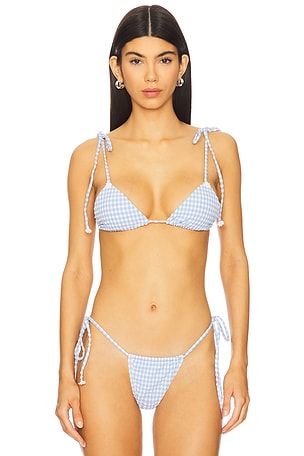 Bay Bikini Top For Love & Lemons