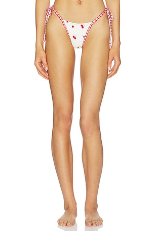 BEADED CHERRIES 수영복 For Love & Lemons