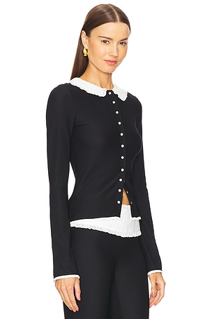 Fait Par Foutch Edith Cardigan in Black