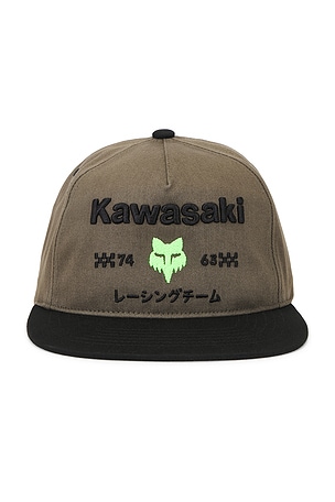 x Kawasaki Snapback Hat Fox Racing