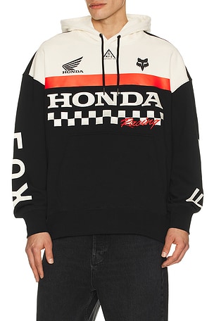 x Honda Heavyweight Fleece Hoodie Fox Racing