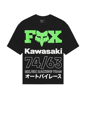x Kawasaki Oversized Tee Fox Racing