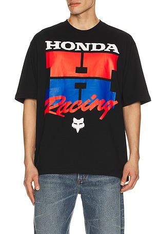 x Honda Midweight Tee Fox Racing