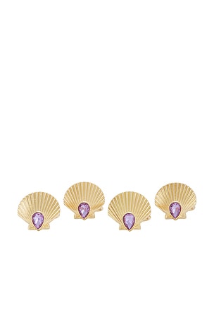 Shell Beach Napkin & Ring Set Frasier Sterling