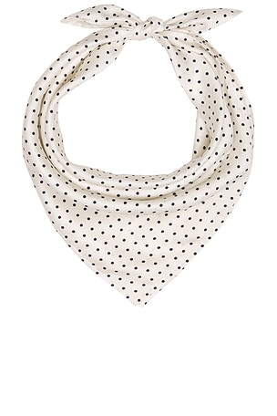 Frankies Bikinis X Paige Lorenze Just Married Head Scarf in White