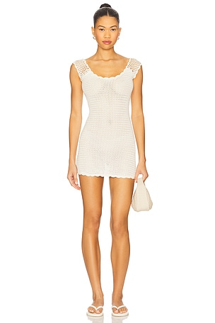 Kai Crochet Mini Dress Frankies Bikinis