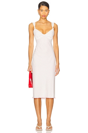 Gem Crepe Midi Dress Frankies Bikinis